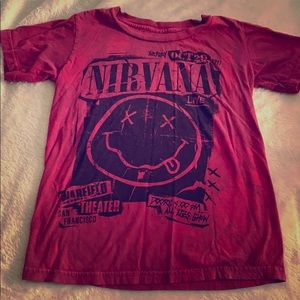 Boys nirvana T-shirt